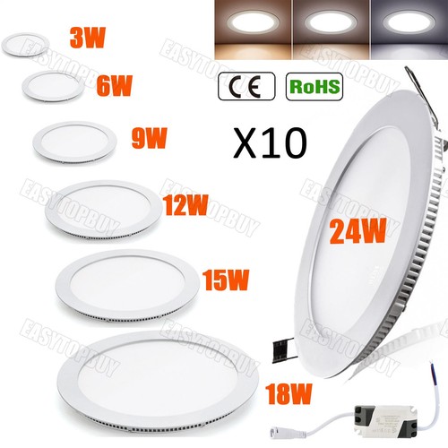 10x led einbaustrahler decken - 10x,