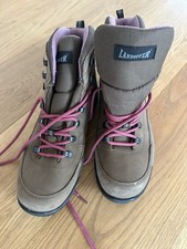 Wanderschuhe Trekkingschuhe Damen 42 braun LANDROVER Leder NEU