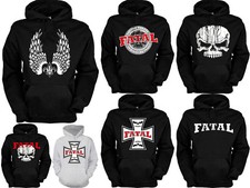 Biker Kapuzensweater - Hoodie Biker / Usa / Motorrad Motiv Kapuzenpulli Fatal