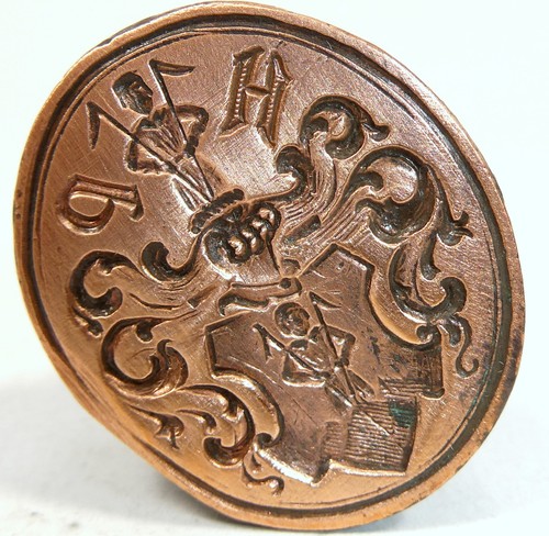 Pan faun adelswappen bronze - pan,