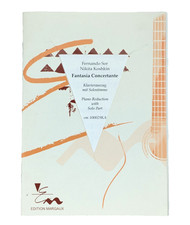 Noten: Fantasia Concertante Fernando Sor Edition Margaux Klavierauszug 100029KA