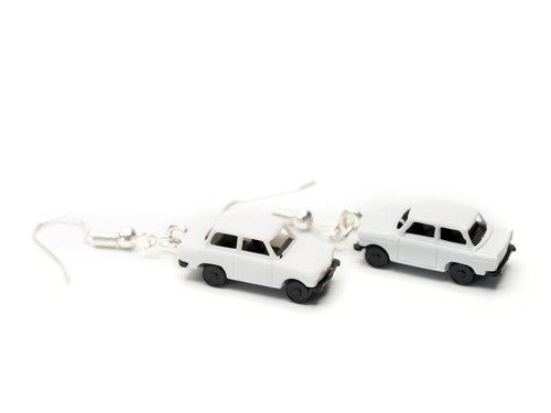 Trabi ohrringe auto trabant - ohrringe,