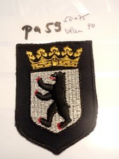 Polizei Berlin Abzeichen blau