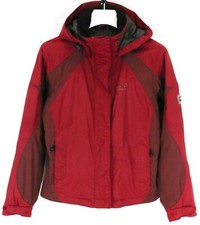 Jack Wolfskin Texapore Jacke Damen Innentasche UK 10 Gefüttert Reißverschluss