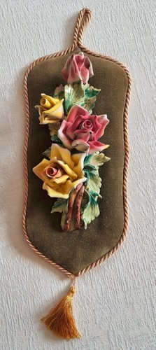 Wanddeko keramik rosen - keramik,