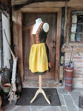 Dirndl, Kurzes Dirndl, Dirndlgwand, 38, M, Vintage Dirndl, Mini, Oktoberfest 