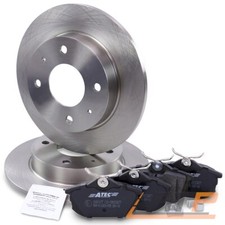 BREMSSCHEIBEN VOLL Ø250 + BELÄGE HINTEN FÜR MITSUBISHI COLT 6 SMART FOR-FOUR 454