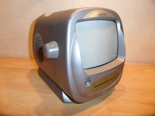 Kleiner fernseher mit radio - tv,
