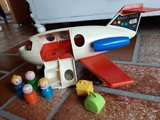 Fisher Price Fun Jet 183 Flugzeug 70er Jahre selten