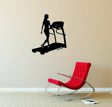 Wandtattoo: Laufband