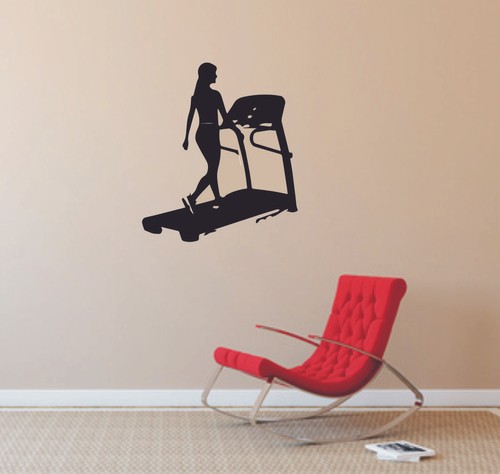 Wandtattoo laufband - wandtattoo:,