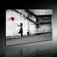 Bild auf Leinwand "Banksy
