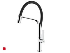 Hochdruckarmatur Teka FO 999 FN Chrom/Schwarz Semi-Professionelle Küchenarmatur