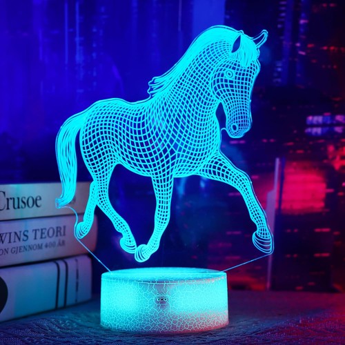 Pferd illusion lampe - 3d,
