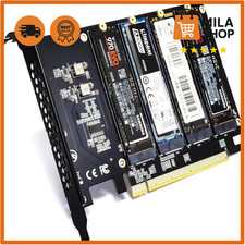 PCIe SSD Adapter 4 Laufwerk