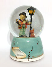 Hummel Glaskugel-Spieluhr "Junge bei Laterne" Für Elise, sehr selten, w. neu