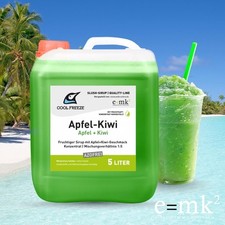 Slush eis sirup apfel - eis,