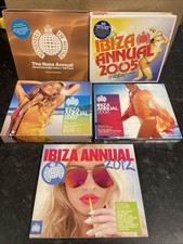 Bundle Of Ministry Of Sound Ibiza Annuals Cd Albums 