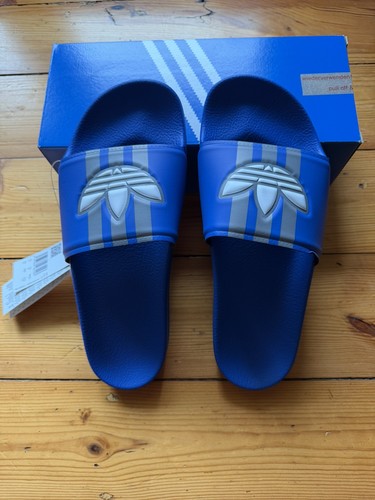 Adidas adilette blau 43 - blau, gr.43