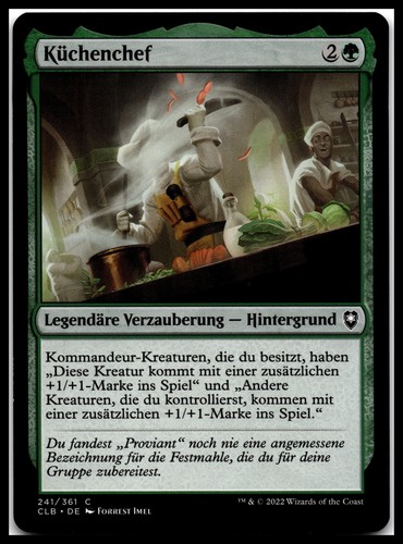 Küchenchef commander - küchenchef, c
