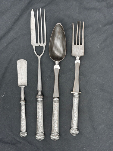Vorlegebesteck set 13 lot - vorlegebesteck-set,