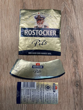 Bieretiketten, Rostocker, Pils, Das Bier der Hanse Sail #2