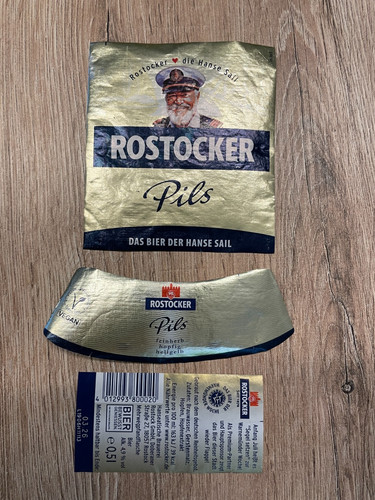 Bieretiketten rostocker - bieretiketten,,