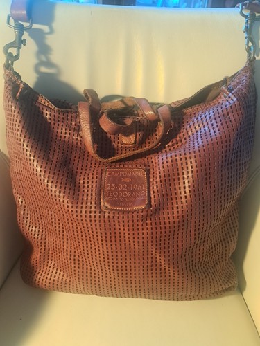 Campomaggi tasche braun leder - tasche,