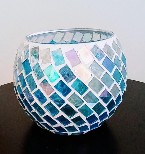 Mosaik teelichthalter - mosaik,