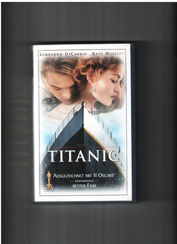 Vhs kassette titanic - vhs,
