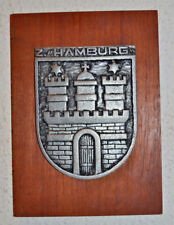 Deutscher Zerstorer Hamburg Plakette Zerstörer Plakette Schild Wappen Deutsche Marine