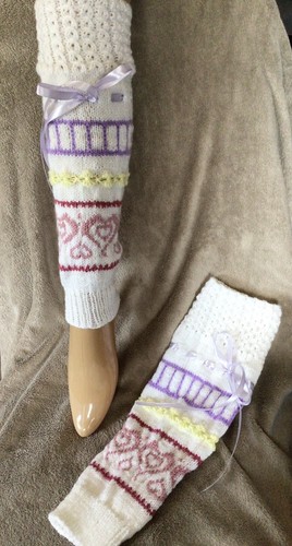 Stulpen beinstulpen handarbeit - stulpen,