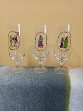 3 DDR Biergläser Tulpen
