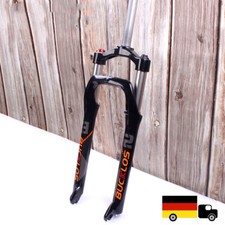 26*4.0 Zoll MTB Fahrrad Federgabel 1-1/8" Scheibe QR Beach Snow Fat Bike Gabel