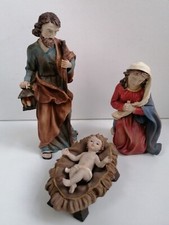 3 Krippenfiguren aus Berkalith