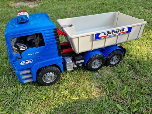 Bruder man tga abrollcontainer - bruder,