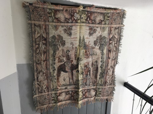 Vintage gobelin wandbehang - vintage,