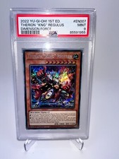 Yu-Gi-Oh! - Therion "KING" Regulus DIFO-EN007 / 1st. - PSA 9 - English- Grading