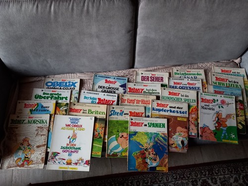 Asterix und obelix comic - asterix,