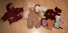 Kleiderpaket Mädchen 56-68, Strampler, Jacke, Weste, Kleid, Shirts, Mütze, Hose