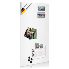 Metall Magnettafel weiß