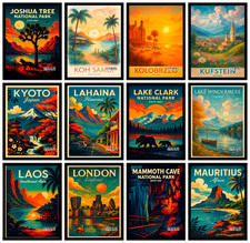 Metropolitan City Reise Poster