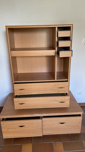 Holz kommode braun - holz,
