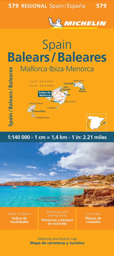 Michelin balearen mallorca - balearen, (mallorca