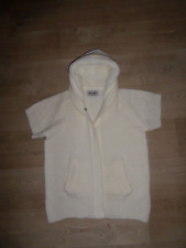 TCM warme Strickjacke Jacke Cardigan Kapuze mit Teddyfell Beige Gr.44 *NEU* INS