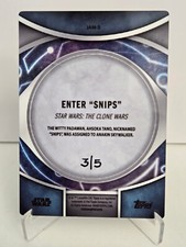 Topps 2024 Star Wars Masterwork /  JAM JA-3 Metal Plate 3 von 5 / Enter Snips