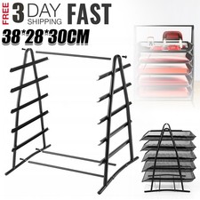 5 Fächer Metall Briefablage