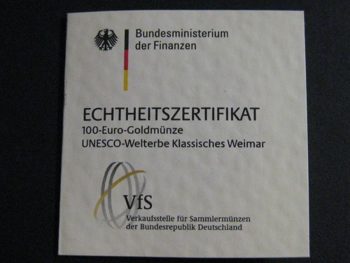 Zertifikat für