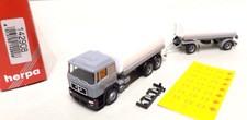 Herpa 142908 MAN F2000 Tank HZ weiß grau 1/87