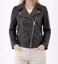 Lederjacke belstaff schwarz - lederjacke,